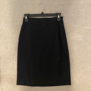 Women’s black pencil skirt